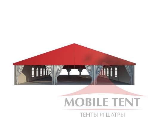 Большой шатер 15х35 Схема 2
